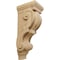 Ekena Millwork 6"W x 7 1/2"D x 18"H Extra Large Traditional Wood Corbel, Cherry CORW06X08X18TRCH - alternate 1